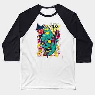 The Skull Nervous Baseball T-Shirt